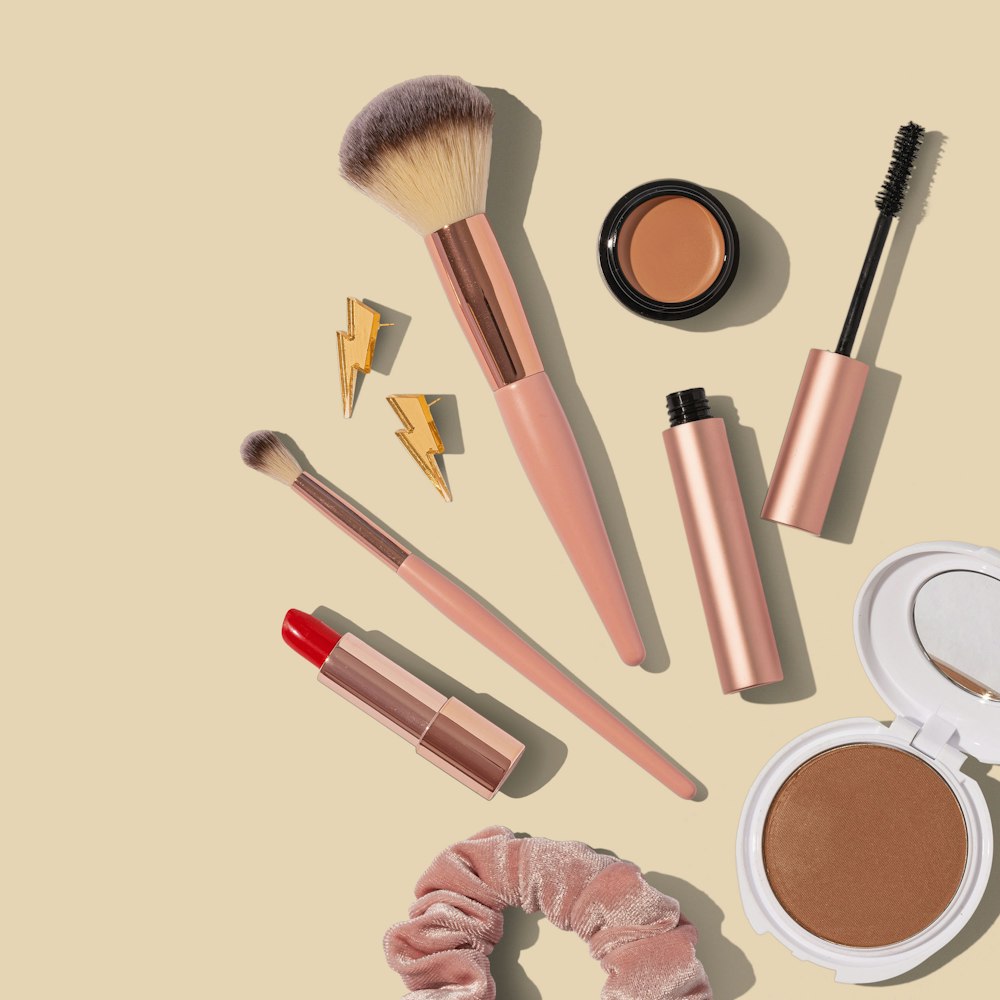 Soft beauty products mood.